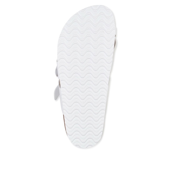 Time and Tru White Sandals with Two-Strap Design / Size 8 - Picture 5 of 5